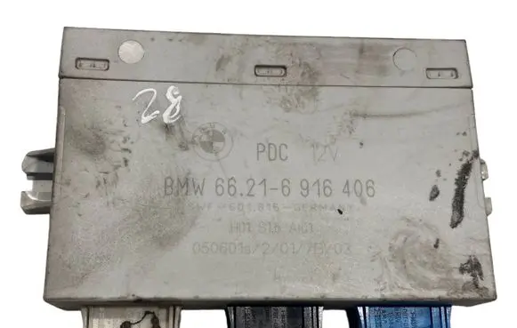 BMW 5 E39 Parking PDC control unit/module 6916406 66216916406