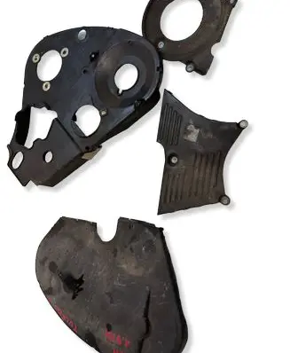 Seat Toledo II (1M) Timing belt guard (cover) 038109145D