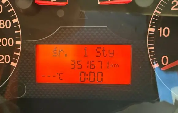 Fiat Grande Punto Speedometer (instrument cluster) 51716454