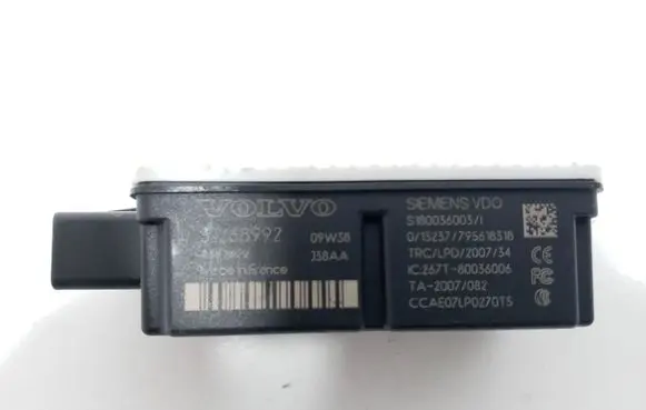 Volvo XC60 Door central lock control unit/module 31268992