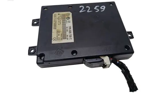 Skoda Superb B6 (3T) Bluetooth control unit module 7P6035730C