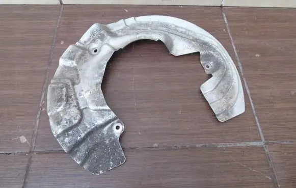 BMW M3 Front brake disc dust cover plate 228327101