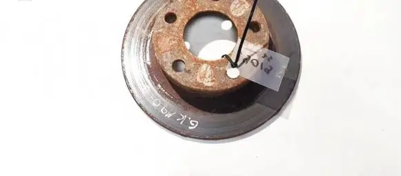 Audi A6 S6 C5 4B Rear brake disc neventiliuojamas