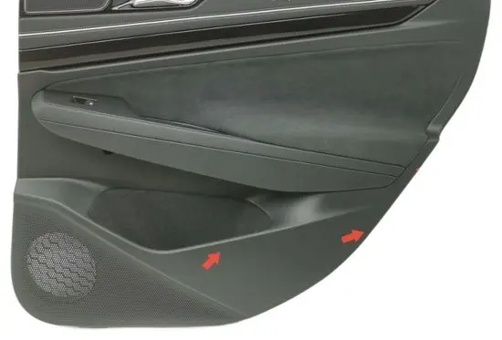 Volkswagen ID.7 Rear door card panel trim 14A867210B