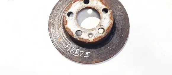 Audi A3 S3 8L Rear brake disc neventiliuojamas