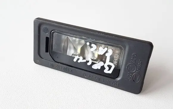 Number plate light