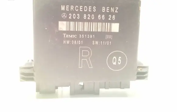 Mercedes-Benz C W203 Door control unit/module 2038206626 351391