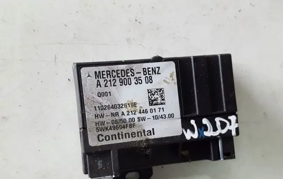 Mercedes-Benz E C207 W207 Fuel injection pump control unit/module A2129003508