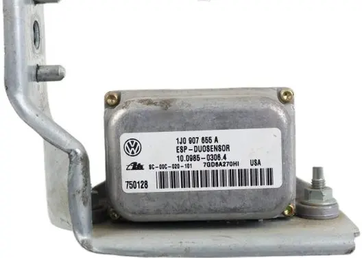 Volkswagen Golf IV ESP acceleration yaw rate sensor 1J0907655A 1J1907637D