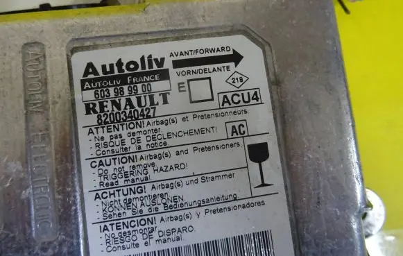 Renault Megane II Airbag control unit/module 8200340427 603989900