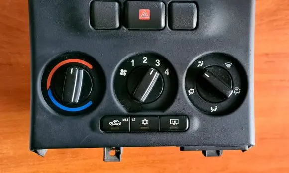 Opel Zafira A Climate control unit 418555 90673