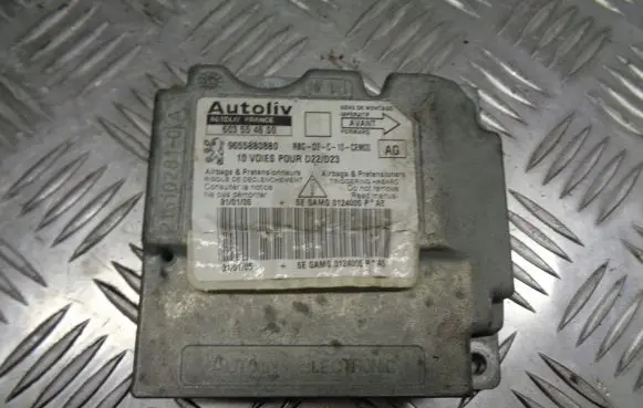 Peugeot 407 Airbag control unit/module 9655880880