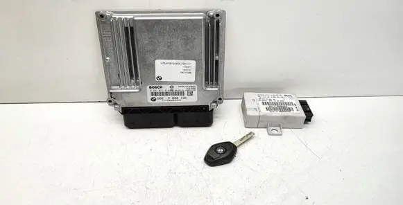 BMW X5 E53 Engine ECU kit and lock set 7800131 0281011414 6988104