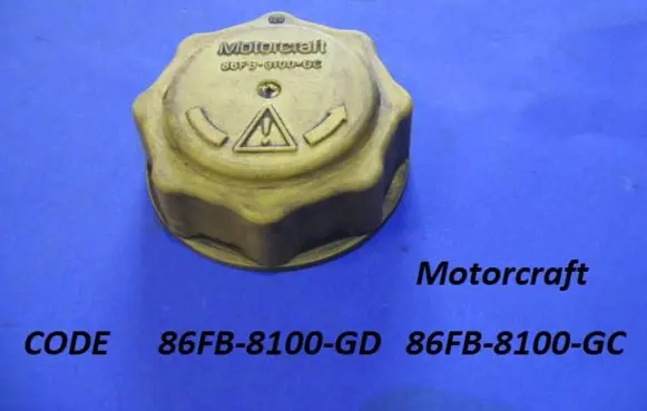 Ford Escort Coolant expansion tank/reservoir cap 86FB8100GD 86FB8100GC