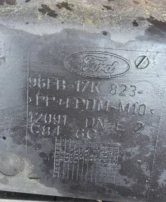 Ford Fiesta Rear bumper 96FB17K823