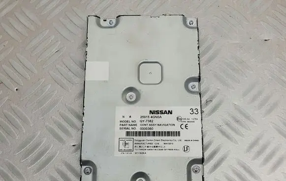 Infiniti Q50 GPS navigation control unit/module 259154GN0A