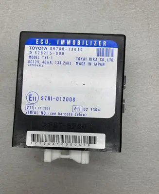 Toyota Corolla Verso E121 Immobilizer control unit/module 8978013010