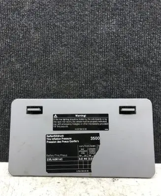 Volkswagen Crafter Fuse box cover A9065450003