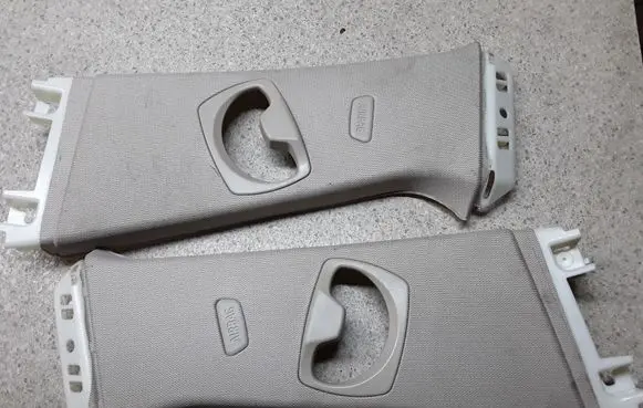 (B) pillar trim (top)