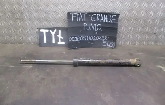 Fiat Grande Punto Rear shock absorber with coil spring 