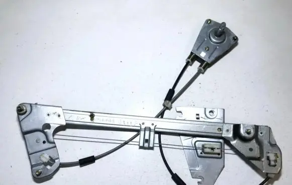 Mazda 323 F Sliding door window regulator with motor