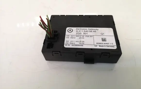 Mercedes-Benz E W211 Other control units/modules A2115405645 A2115405745 A2124420000