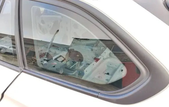 BMW 3 F30 F35 F31 Rear side window 43R001057 E000184 DOT27AS2M235