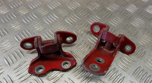 Front door hinge set