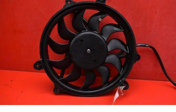 Electric radiator cooling fan