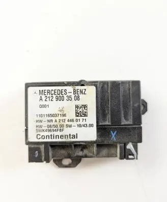Mercedes-Benz E C207 W207 Fuel injection pump control unit/module A2129003508 110116503719E 5WK49694FBF