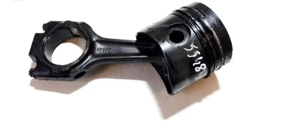 Piston with connecting rod
