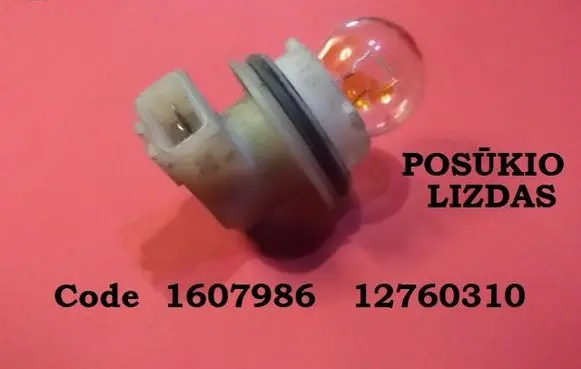 Volkswagen Polo III 6N 6N2 6NF Front indicator light 1607986 12760310
