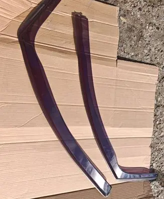 Volkswagen Touran I Front door wind deflector 