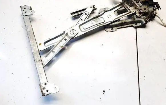 Sliding door window regulator with motor