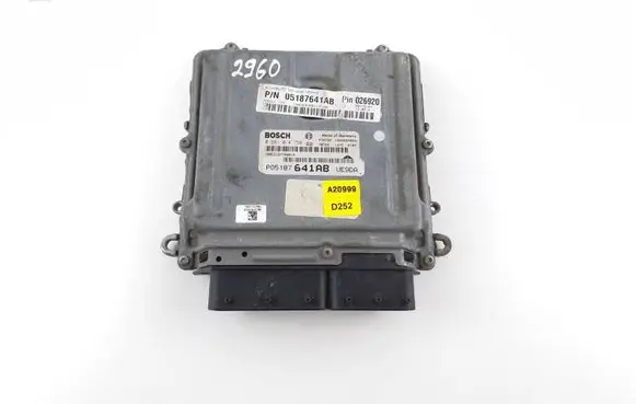 Jeep Wrangler Engine control unit/module P05187641AB 05187641AB 0281014756