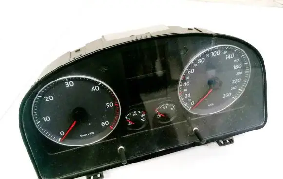 Volkswagen Touran I Speedometer (instrument cluster) 1T0920860G 110080217