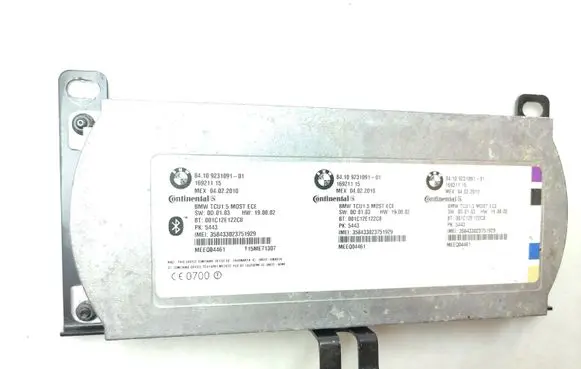 BMW 5 GT F07 Bluetooth control unit module 9231091