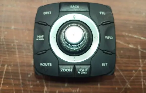 Renault Laguna II Multifunctional control switch/knob 8200326970