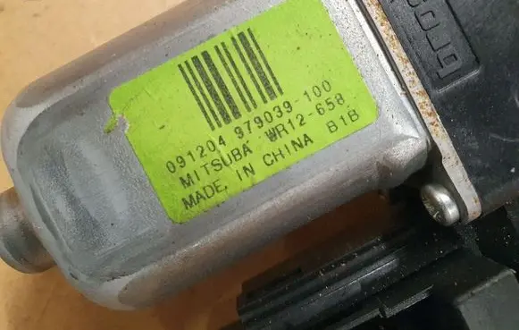 Ford Focus C-MAX Rear door window regulator with motor 3M51R27000 31264189AA 973626104