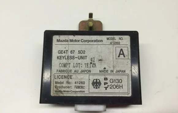 Mazda 626 Immobilizer control unit/module GE4T675D2