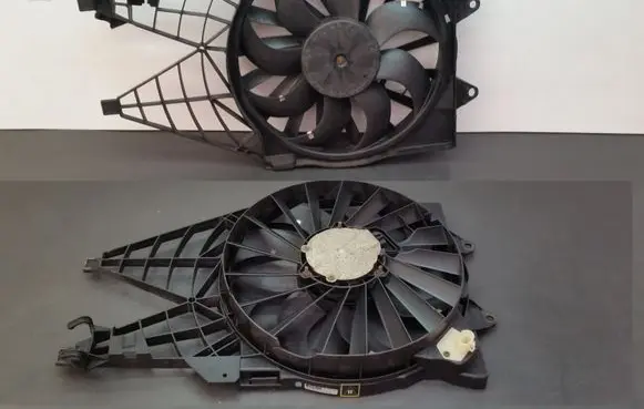 Fiat Linea Radiator cooling fan shroud