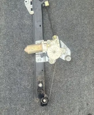 Saab 9-3 Ver2 Rear door window regulator with motor 12793731