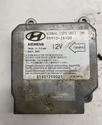 Hyundai Santa Fe Airbag control unit/module 9591026100
