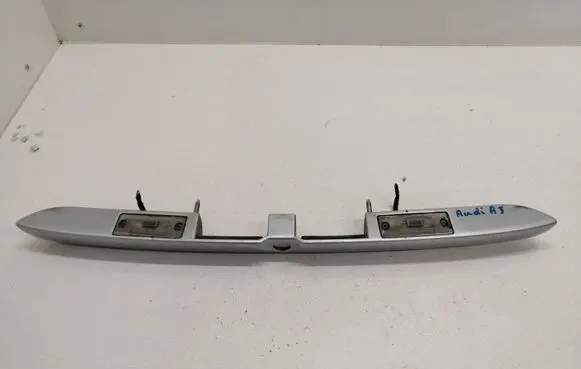 Audi A3 S3 8L Trunk door license plate light bar 8D9827574