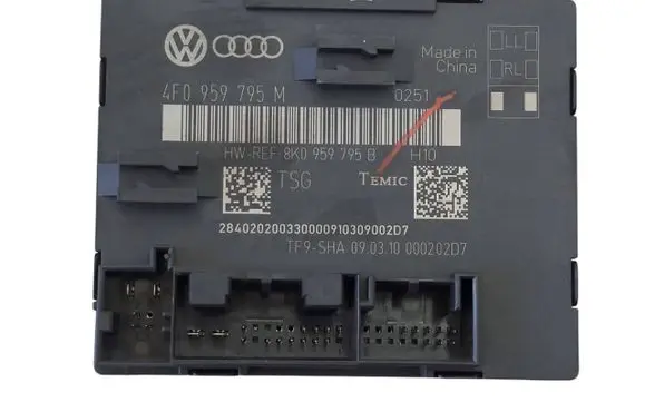Audi A6 S6 C6 4F Door control unit/module 4F0959795M 8K0959795B
