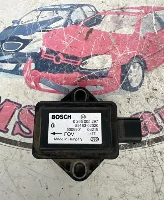 ESP acceleration yaw rate sensor