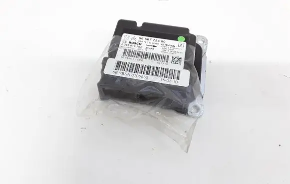 Peugeot 5008 Airbag control unit/module 9666775480 0285010704 YBSN0105556