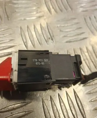 Volkswagen Touran I Hazard light switch 1T0953509