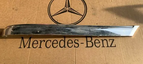 Mercedes-Benz S W220 Front bumper splitter molding A2208851021 2208851021