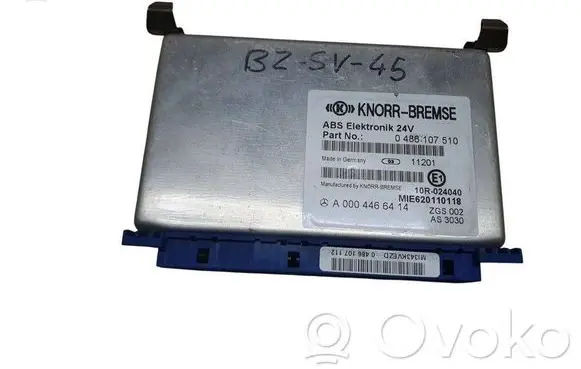 Mercedes-Benz C W205 ABS control unit/module A0004466414 0486107510 10R024040